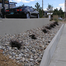 We perform work on barriers, walls and curbs